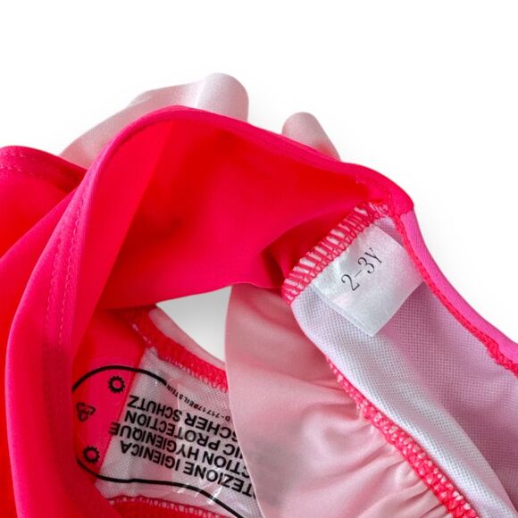 Little Girl Pink and Orange Bikini Size 2-3Y‎ NWT - Picture 4 of 4